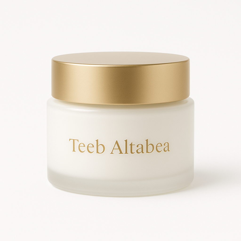 كريم الوجه المغذي بزيت الزيتون والبابونج من طيب الطبيعة